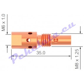Държач контактна дюза 25AK М6х35